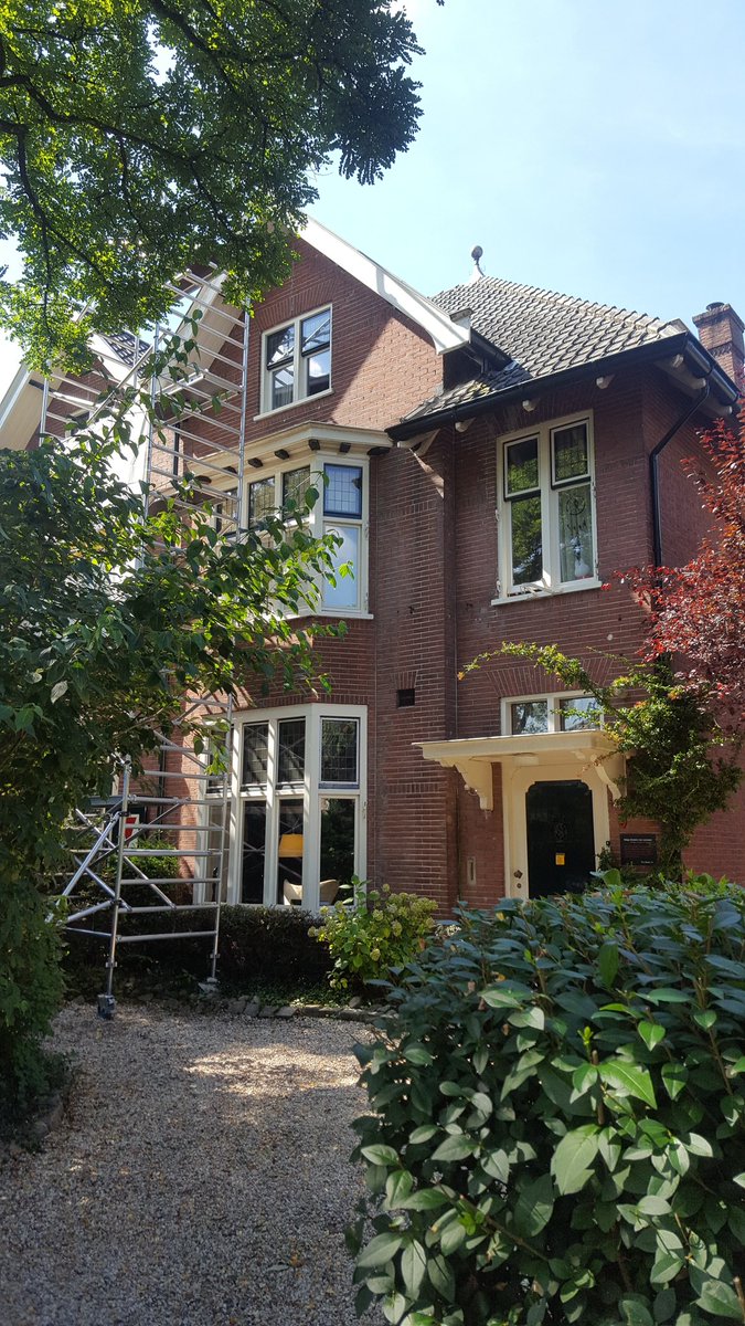 Vandaag gestart in Hilversum met een mooie en zal worden geschilderd met  Allure Gloss van <a href="/SigmaNL/">Sigma Coatings</a> <a href="/Bouwmanverf/">Bouwmancoatingsnl</a>