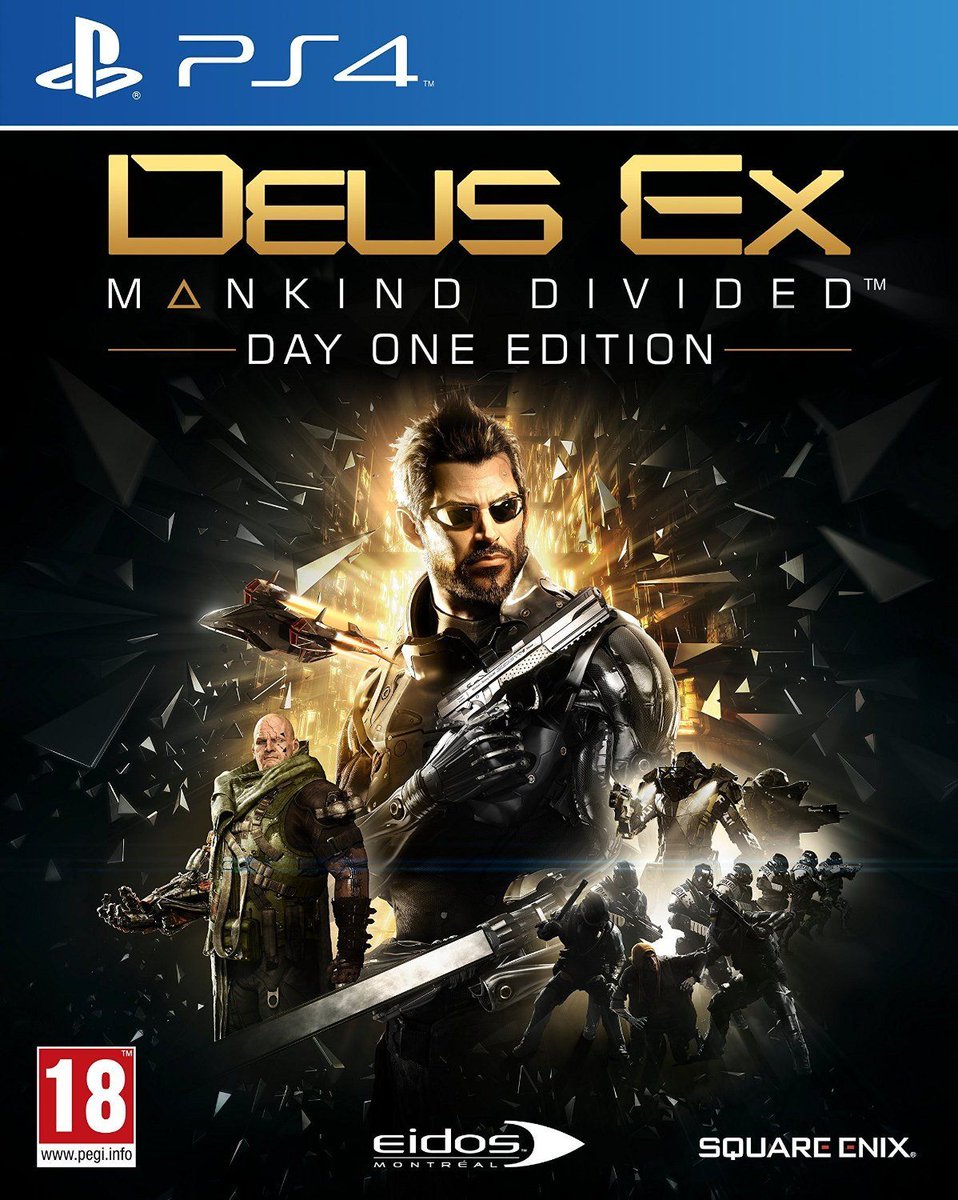 GamePricer's tweet photo. Deus Ex Mankind Divided (#PS4/#XBOXOne) - £31.99 @ eBay via FunboxMedia #gamedeal #gaming https://t.co/FyFbZJGhgu https://t.co/kKool60weL