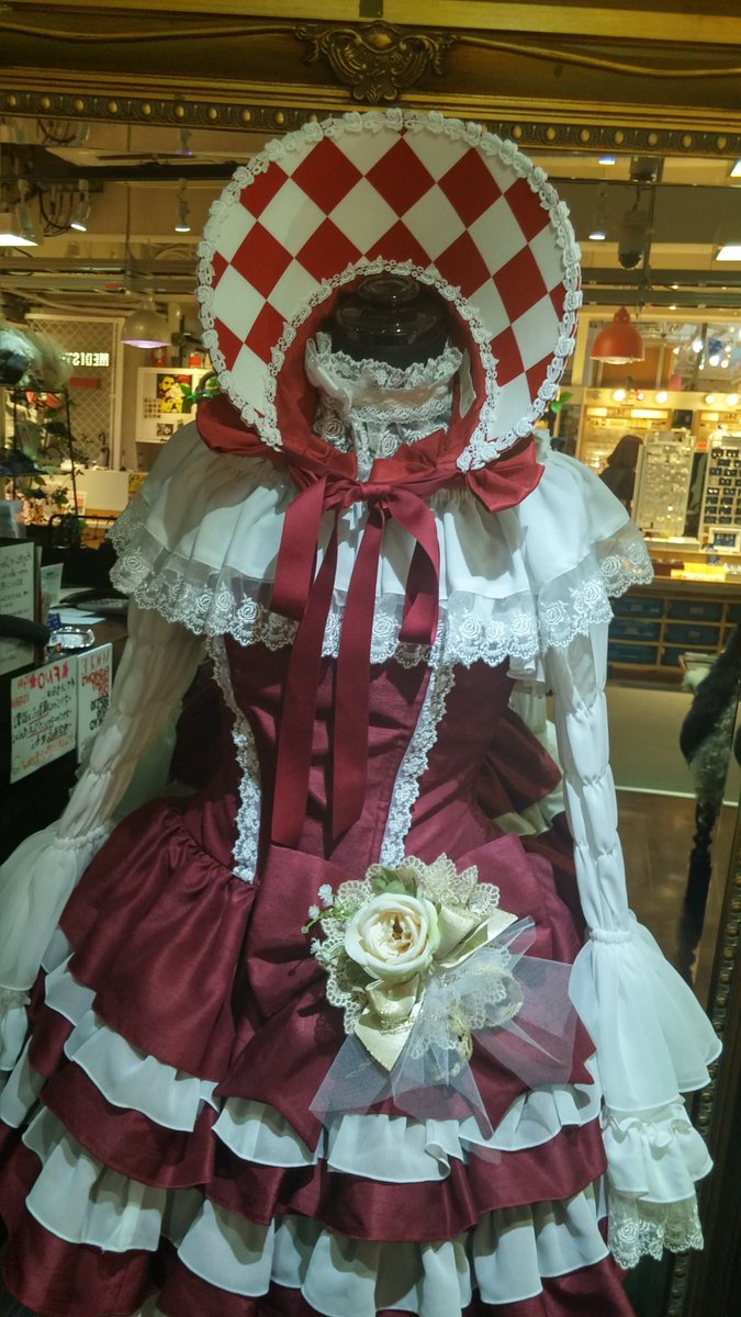 アトリエgg 赤ハートワンピース18号 ☆オススメコーディネート紹介☆ 現在発売中の新作✨クレドコルセット