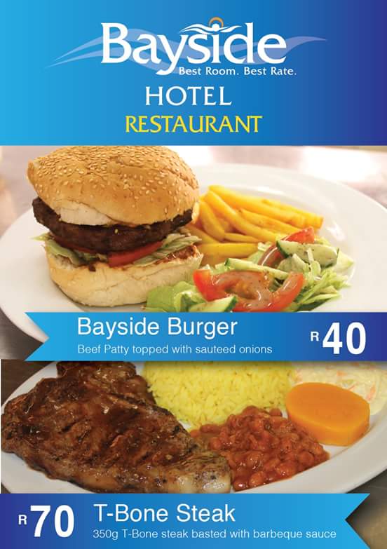 Lunch will never be the same with deals like these at Bayside Hotel restaurant. #baysidehotel#baysidehotelrestaurant
