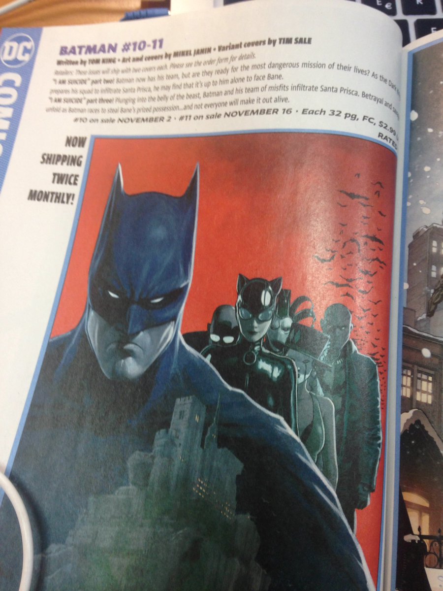 sddist's tweet photo. O el Batman de @mikeljanin en la 88. #PreviewSeptIssue https://t.co/7tSIrje2Wc