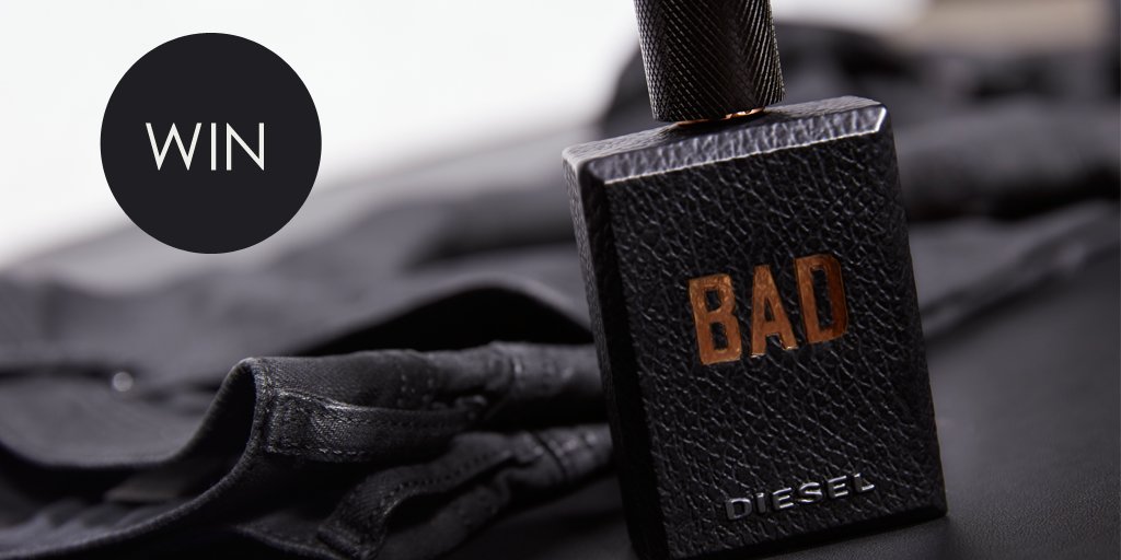 Sometimes it's good to be bad! RT to #win 1 of 2 Diesel BAD fragrances! escentu.al/2bQo6b6 T&amp;Cs apply | UK Only