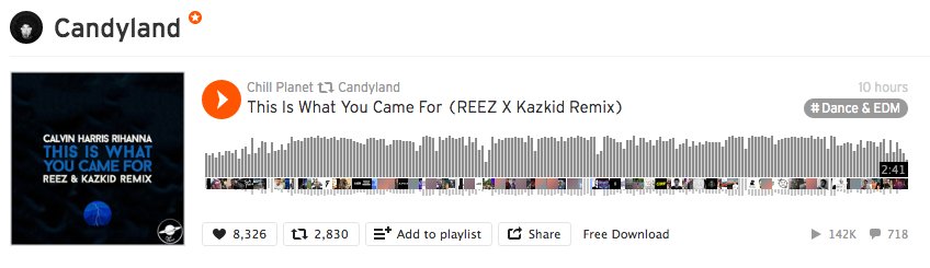 Damn... Just seen that <a href="/CandylandDJs/">Candyland</a> supports my remix with <a href="/reeztracks/">REEZ</a> 
Thanks so much 🙏🙏