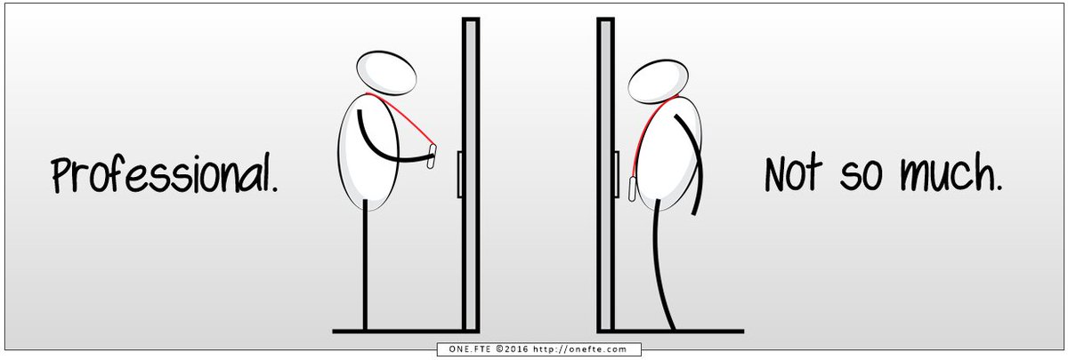 onefte's tweet image. Security pass etiquette.