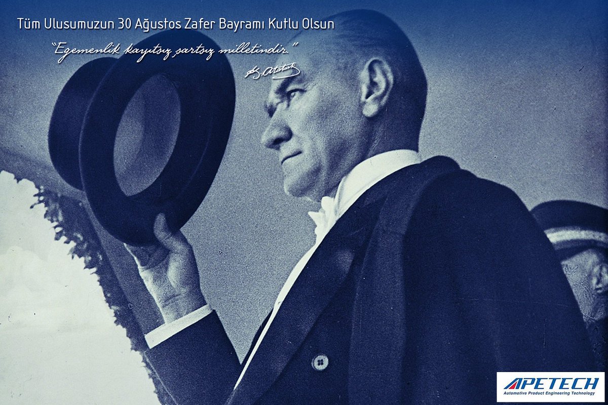 30 Ağustos Zafer Bayramınızı kutlarız.