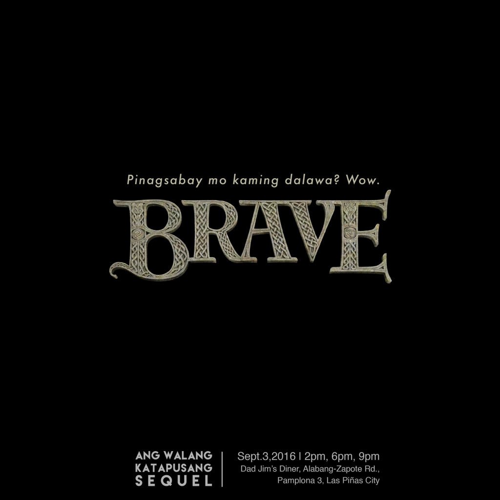 raksnotdead's tweet photo. Hugot Ever After 3: Pinagsabay mo kaming dalawa? Wow... BRAVE. 

x | #TIMYHelloGreece https://t.co/xZfsUEhOP8