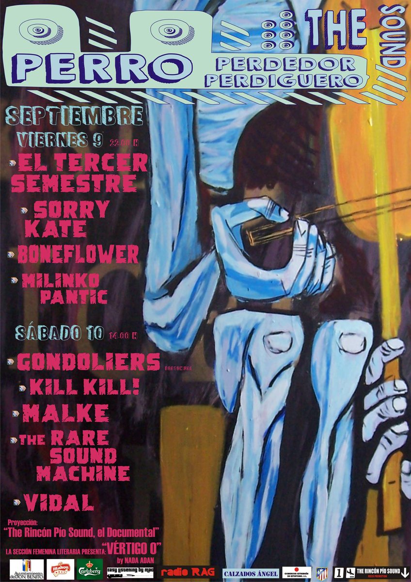 El próximo viernes 9 de septiembre, <a href="/El3erSemestre/">El Tercer Semestre</a> en The Rincón Pío Sound!