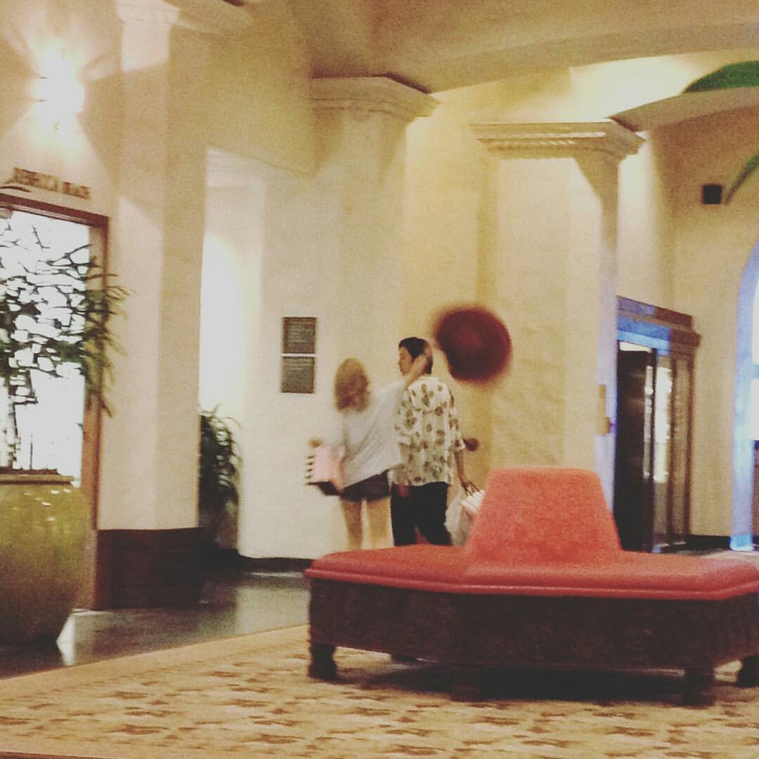 Taeyeon &amp; Heechul today #Hawaii instagram.com/noelnamele/ It seem they back from hang out together haha