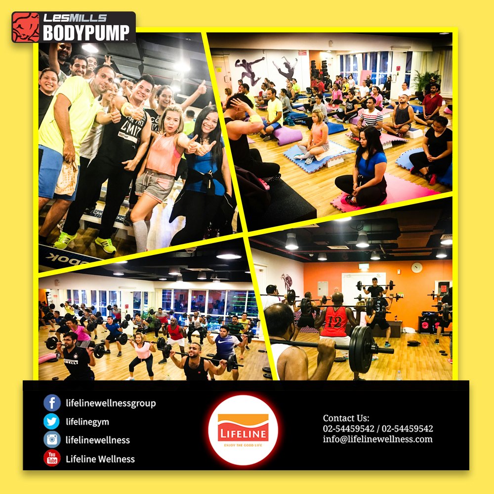 Lifelinegym's tweet photo. #bodypump #gxclass #group #body #fitness #pumped #hyper #inabudhabi #classes #inabudhabi #motivation #addictive https://t.co/23KbCyclyy