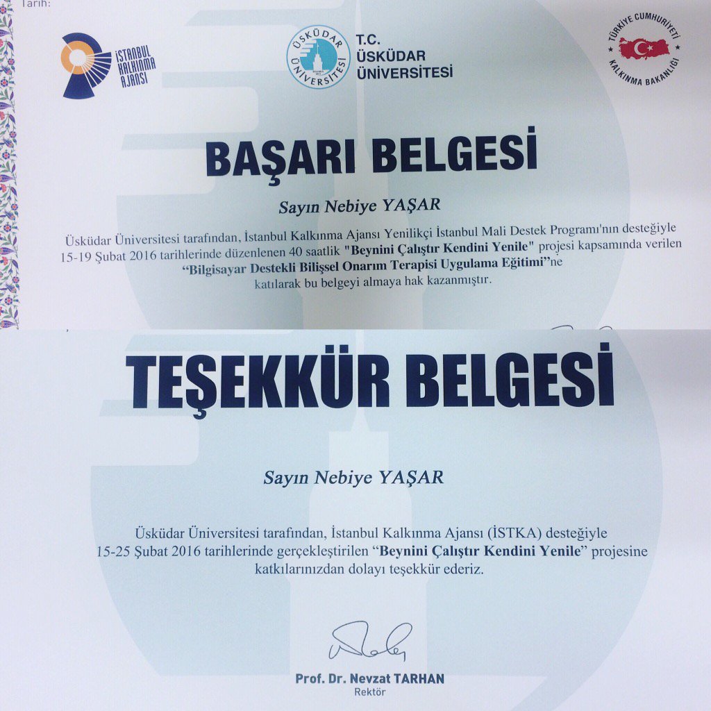 Çok teşekkür ederim <a href="/istkaorgtr/">İSTKA</a>  <a href="/Reha_bil/">Reha-Bil</a> <a href="/uskudaruni/">Üsküdar Üniversitesi</a> <a href="/gbakademisi/">GençBeyinlerAkademi</a> <a href="/drnevzattarhan/">Nevzat Tarhan</a>