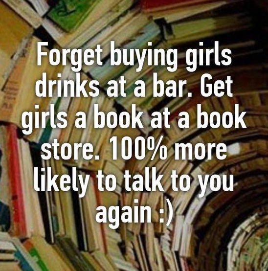 Lovestruck's tweet photo. D'you think?
What if she was like, really thirsty?
#BookishLovers #DateDifferent x https://t.co/RTBb0lngtR
