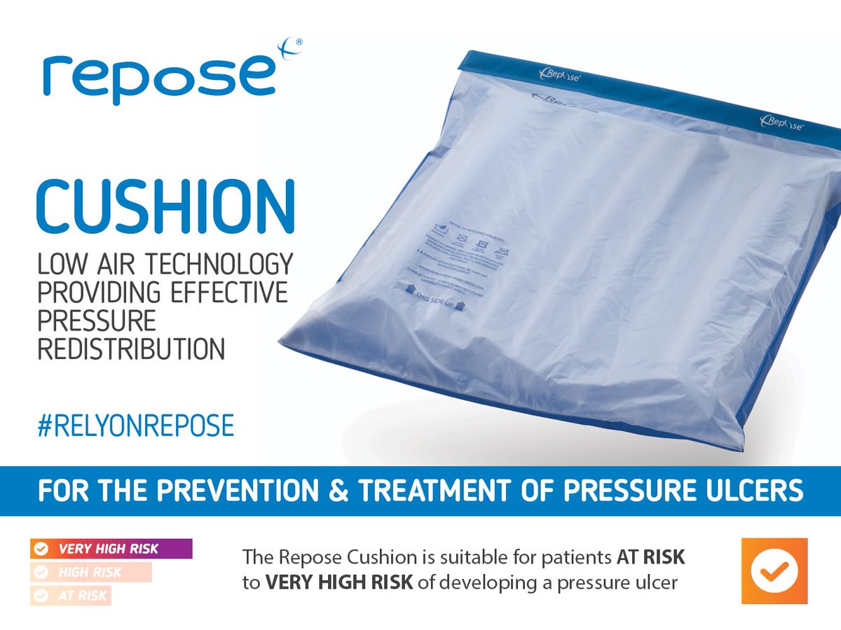 FMG_Repose's tweet photo. Repose Cushion designed for the prevention & treatment of #PressureUlcers > https://t.co/GVj1W6tjXH #RelyonRepose https://t.co/FI1tWIfS3T
