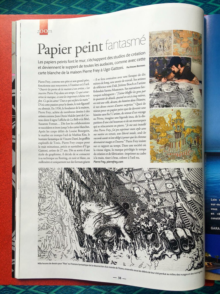 ugogattoni's tweet photo. Dans Côté Paris magazine https://t.co/h29hykzrRd