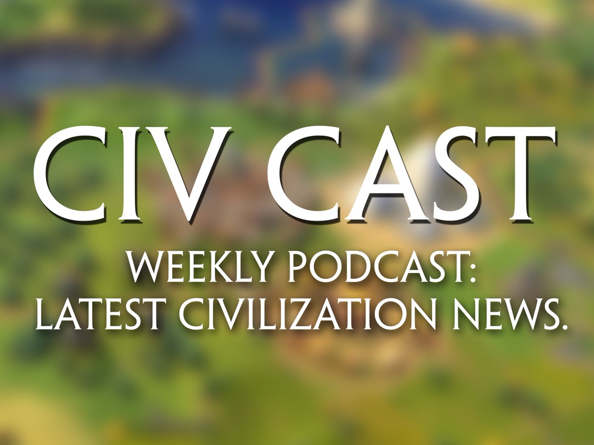 Civ_Cast's tweet photo. We're on #iTunes! Subscribe here: https://t.co/WbOUvRfJQT 

#OneMoreTurn #CivilizationVI #PodernFamily https://t.co/hrsNvcwnmd