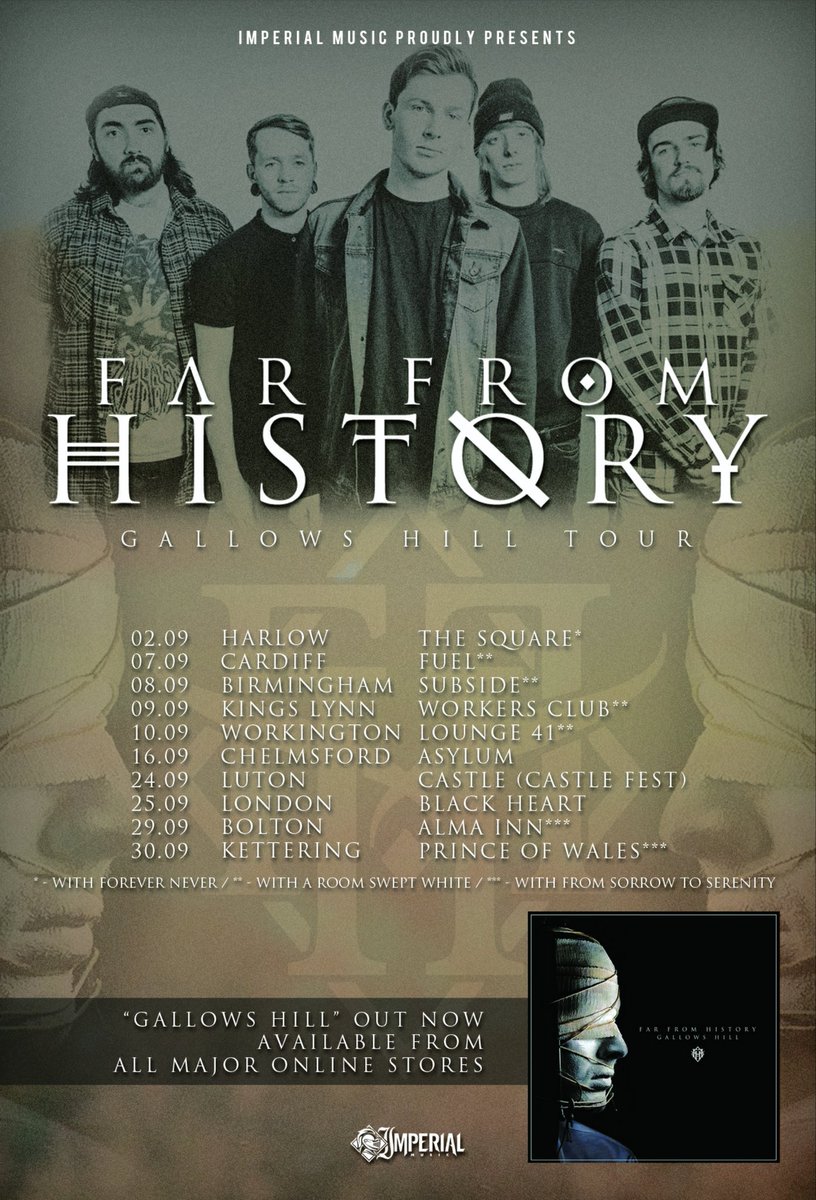 The Gallows Hill Tour in full is finally here! / 👊 #tour #metalcore #metal