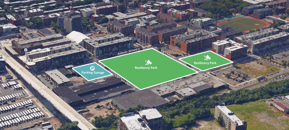 CityofHoboken's tweet image. Hoboken in final negotiations to acquire 6-acre BASF property for resiliency park &amp;amp; garage hobokennj.gov/2016/08/hoboke…