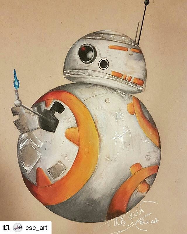 Star Wars! ✏🤖 .
.
#art #bb8 #starwars #droid #droidart #theforceawakens #Draw #Drawing #Ar… instagram.com/p/BJx6OMyjota/