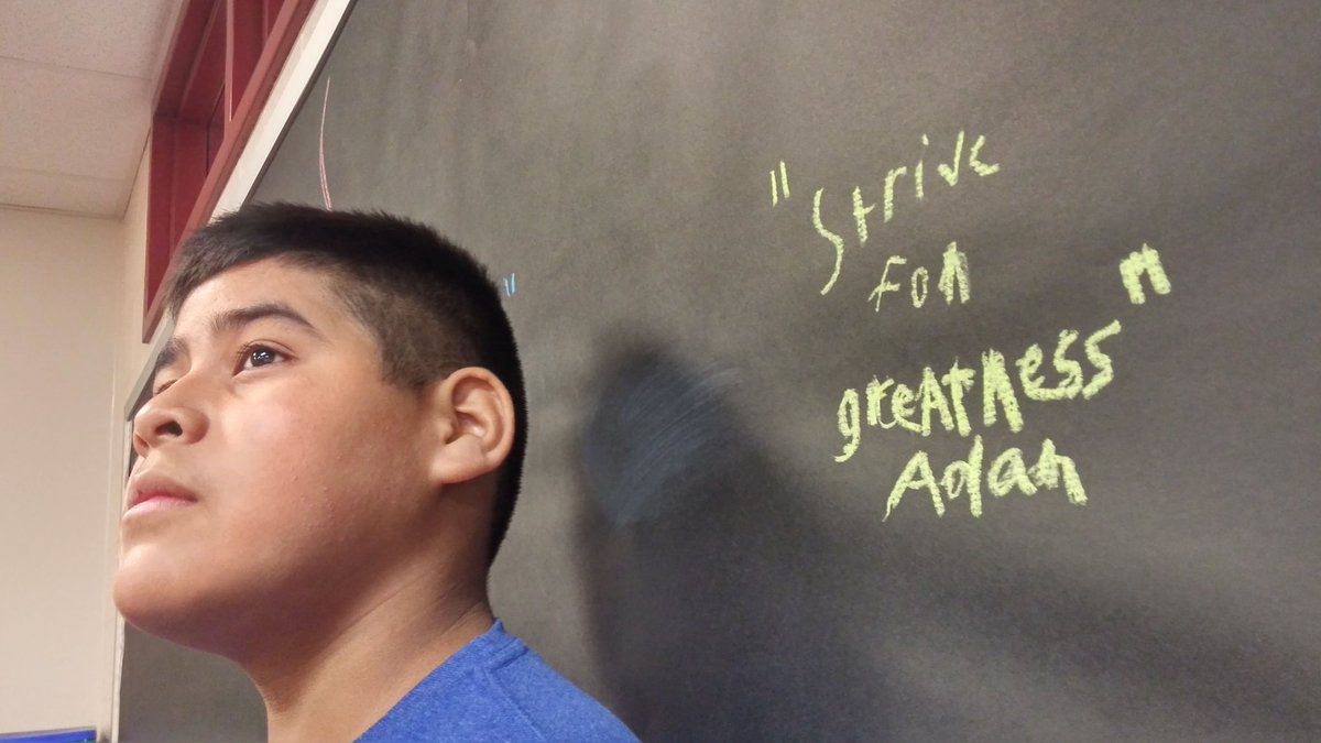 #bozmangrows <a href="/bozmanbroncos/">Bozman Intermediate, Conroe ISD</a> Growth mindset. Proud of him!