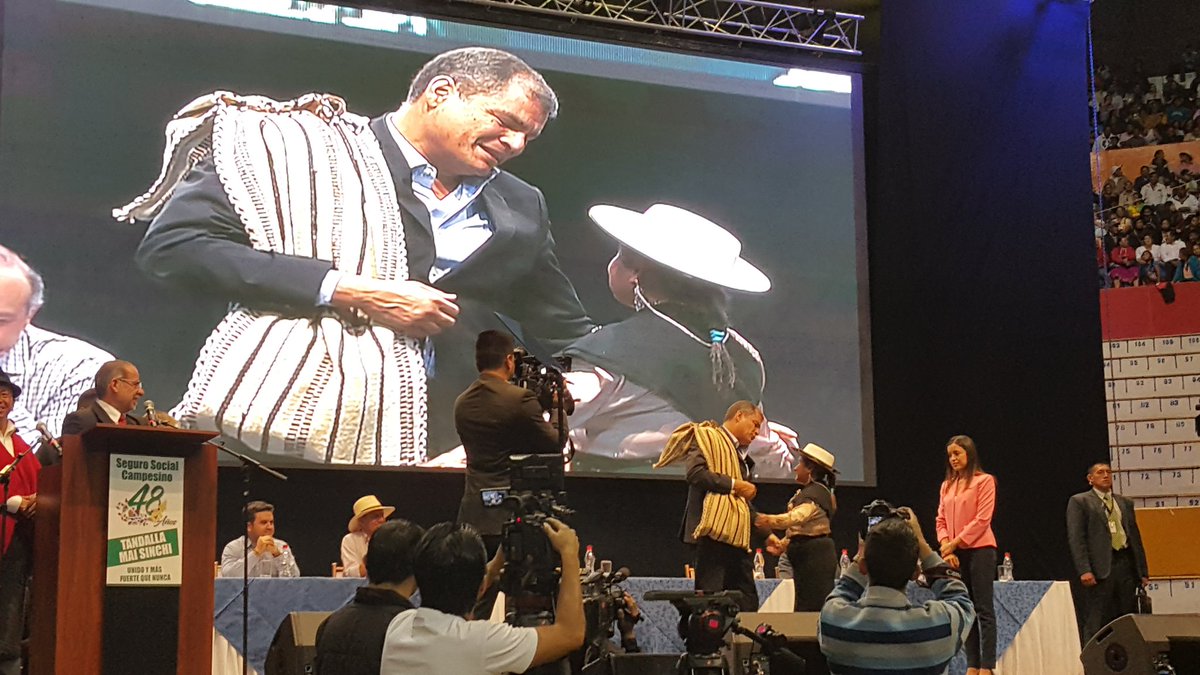 mavigosi's tweet photo. A no dejarse engañar por los mismos de siempre, el Seguro Social Campesino No desaparecerá @MashiRafael @PoliticaEc https://t.co/Um4GEmSfHg