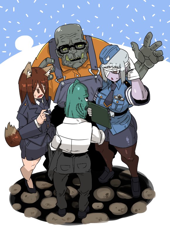 今日のお話
https://t.co/28XWyPsT53
関連の1枚
魑魅魍魎の住まうアツギシティは たとえ火薬沙汰にならなくても不便や問題が山盛り!
風習や言語レベルで違ってくるからコミュニケーションは常に体当たりだ 