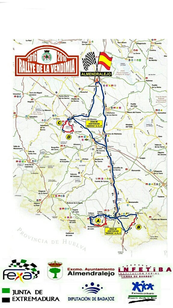 ClasicosExt's tweet photo. Programa horario, Itinerario y Mapa del 46 #RallyeVendimia #46RV @RallyeVendimia https://t.co/zBtCuml4bt