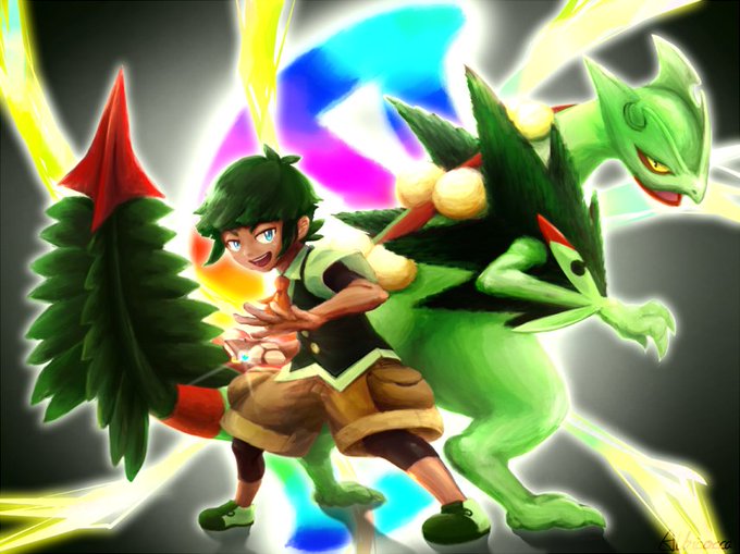 ジュカインのtwitterイラスト検索結果 古い順