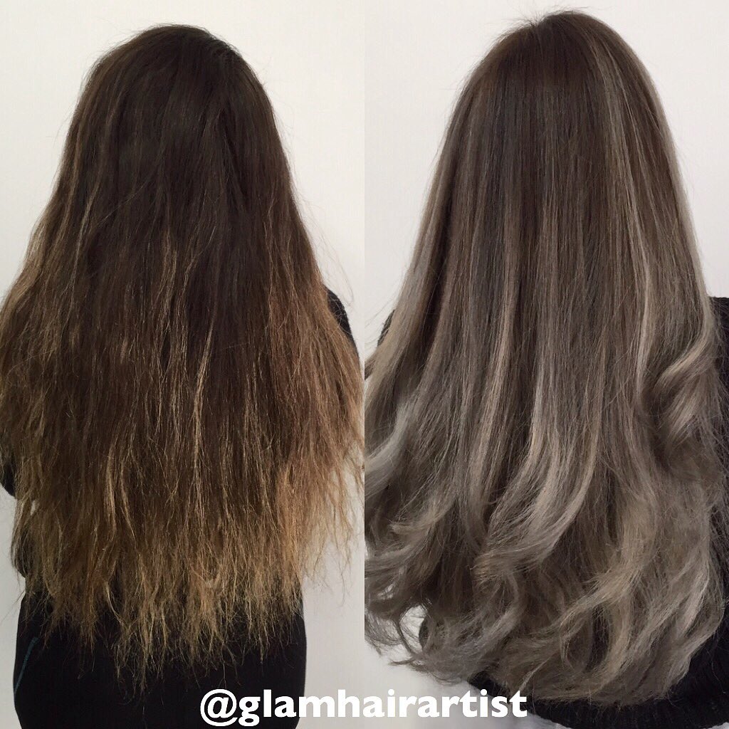 Hair transformations by glamhairartist 💜 #backontwitter #staytuned