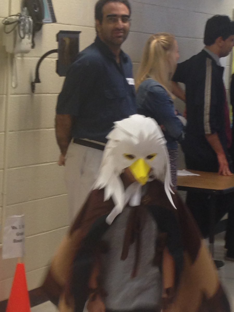 "The Baby Barcroft Eagle!"