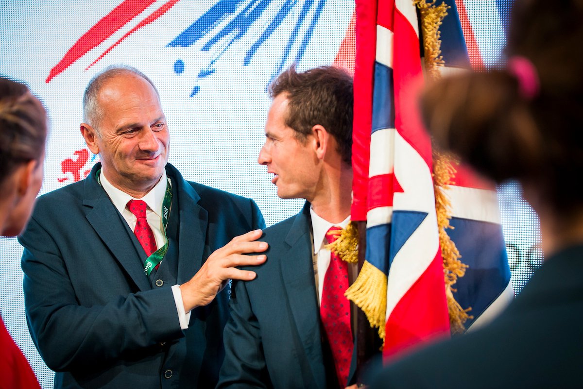 TeamGB's tweet photo. A win at #USOpen and a trip down memory lane for our Opening Ceremony flag bearer @andy_murray
#RioMemories https://t.co/xG9ysoweHq
