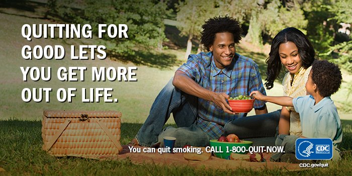 CDCTobaccoFree's tweet image. Quitting smoking can help keep you &amp;amp; your family healthy &amp;amp; that will be better for everyone.