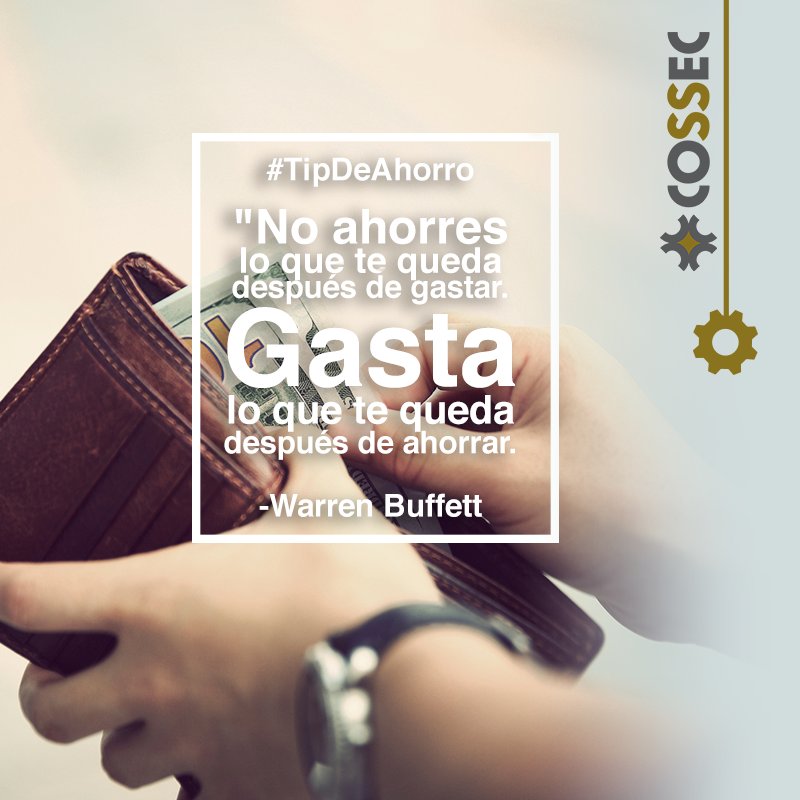 ¿Buscando una manera efectiva de ahorrar? Aquí te dejamos un #TipDeAhorro.