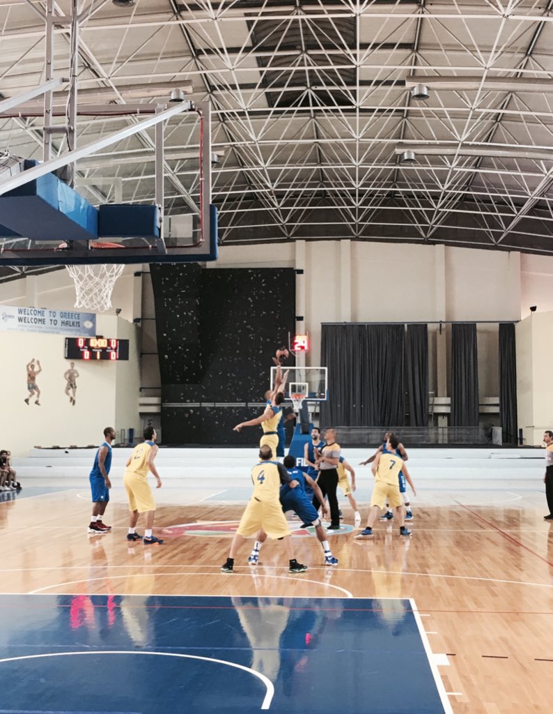 gskimis_bc's tweet photo. Το πρώτο τζάμπολ της ομάδας στη νέα εποχή. #gskimis #rookieseason #friendlymatch #kimper https://t.co/f5mqYnGESV
