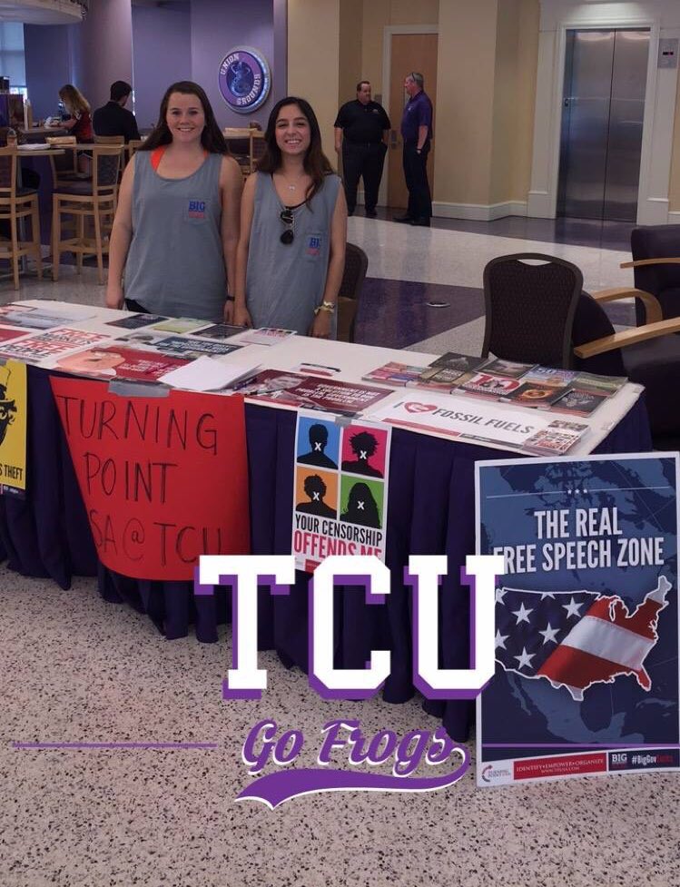 TPUSA at TCU tweet media