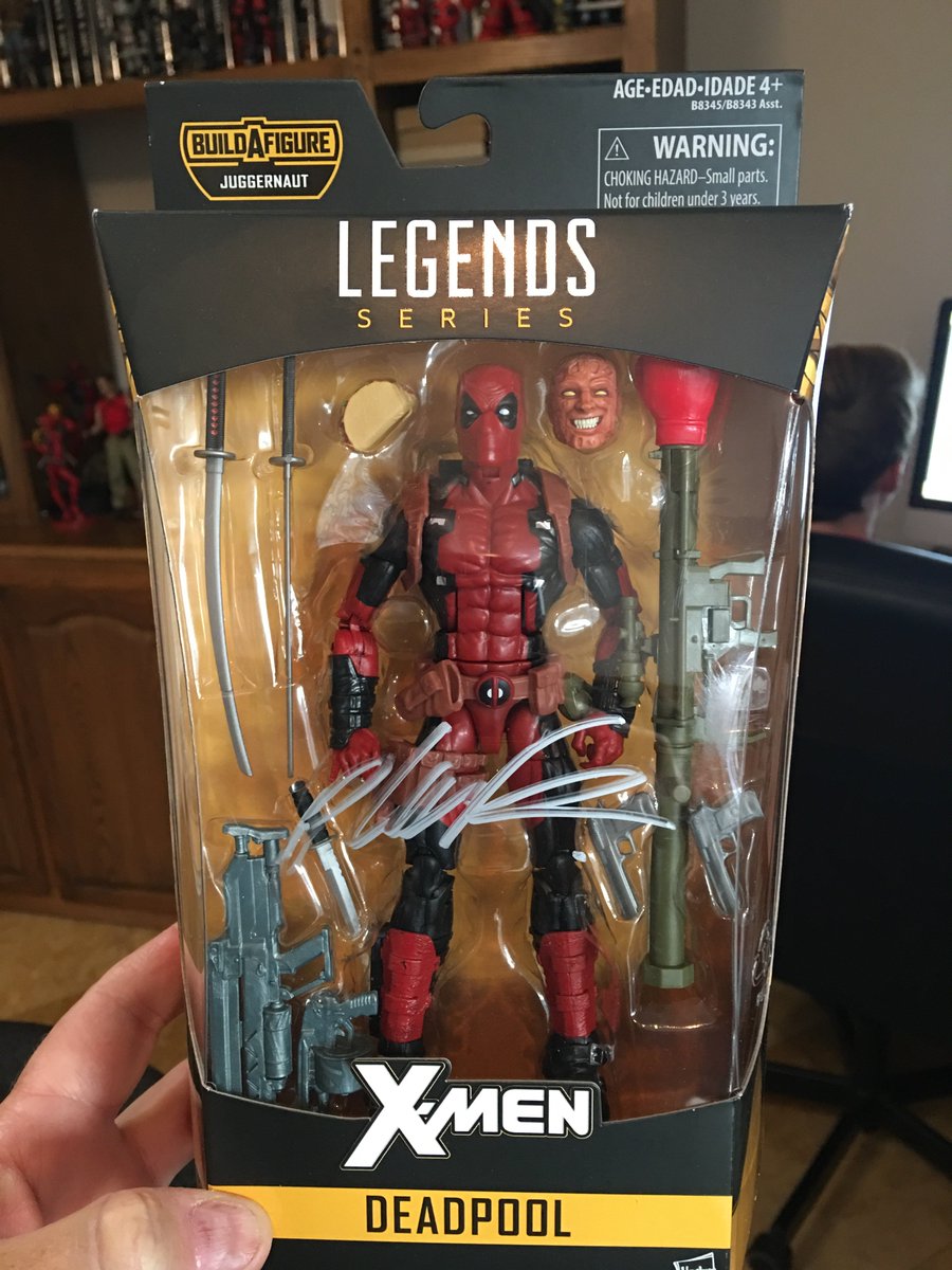 robertliefeld's tweet photo. Enter to WIN this signed DEADPOOL X-Men Legends figure!! https://t.co/8KA9VpOuVk https://t.co/sD2opBgCC4