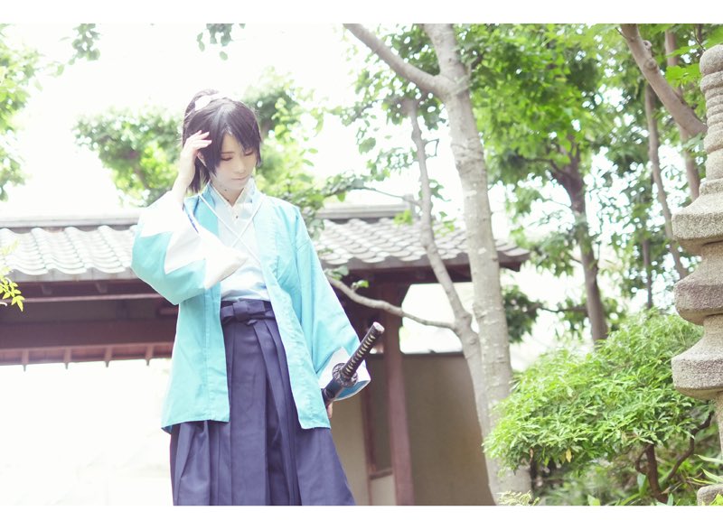 mi88326zk's tweet photo. 【コス写】※捏造沖田くん

夢 だったのかなぁ

清光:夕女
安定:光樹
沖田くん:わたし
p.まっきーさん https://t.co/P2DQOsIWpv