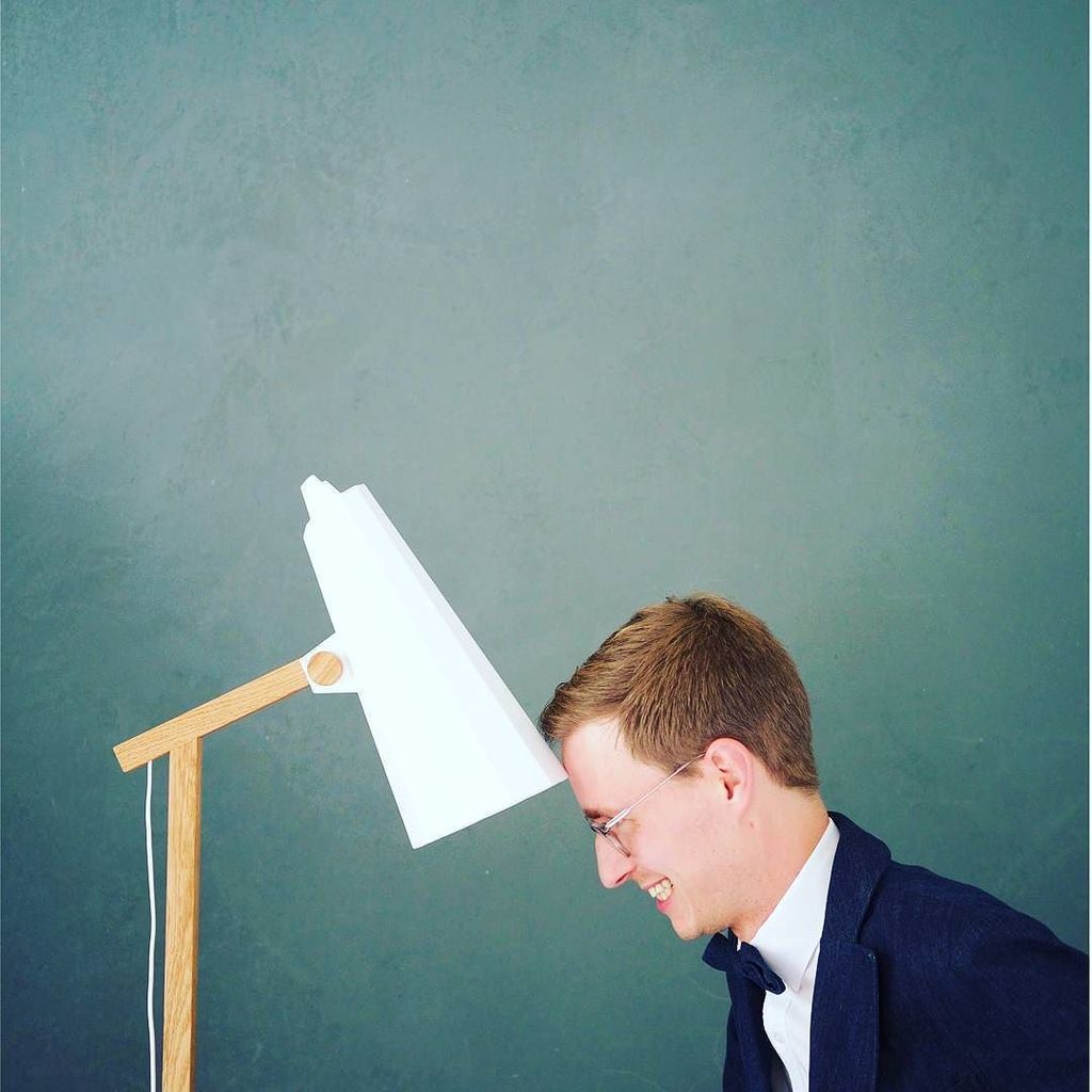 Timo getting ready for muotogaala. With Filly lamp and  @frenncompany suit. Filly lamps ar… ift.tt/2ceBjyv