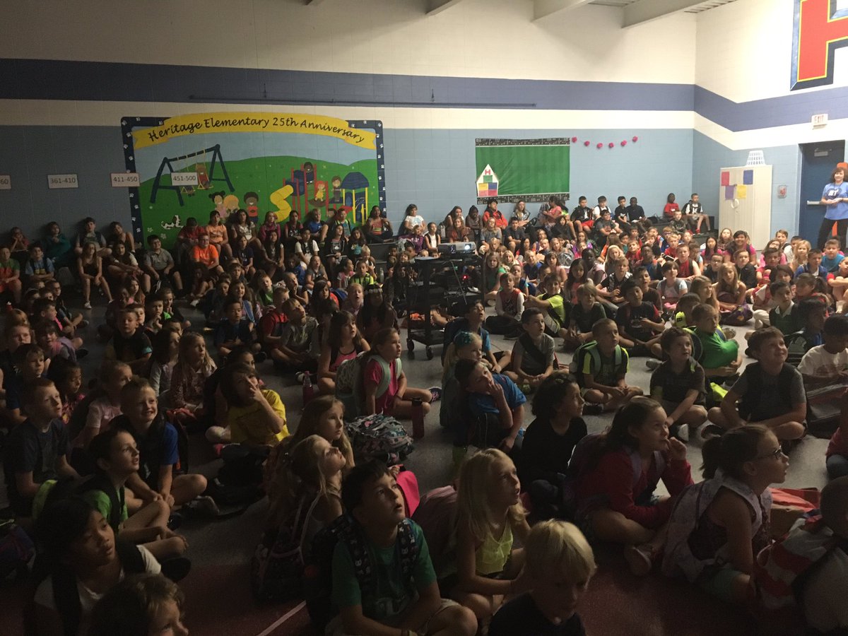 HTPrincipal's tweet photo. We had our first #characterworkwednesday assembly this morning. Our kids did awesome! https://t.co/Nb7XUIgWGm