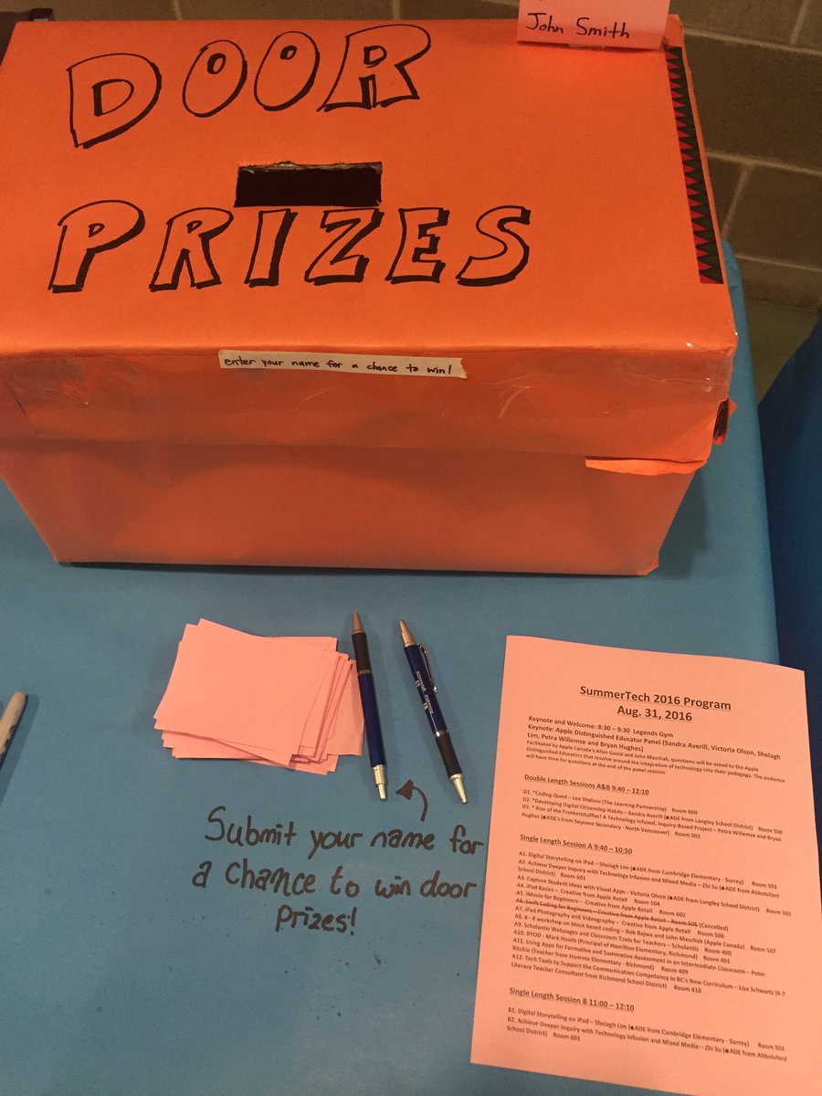 ritchie_pm's tweet photo. Getting ready for day 2 of Richmond summer tech! Who will win the iPad mini today? #summertech38 #sd38tech https://t.co/XkL3I9NwVY