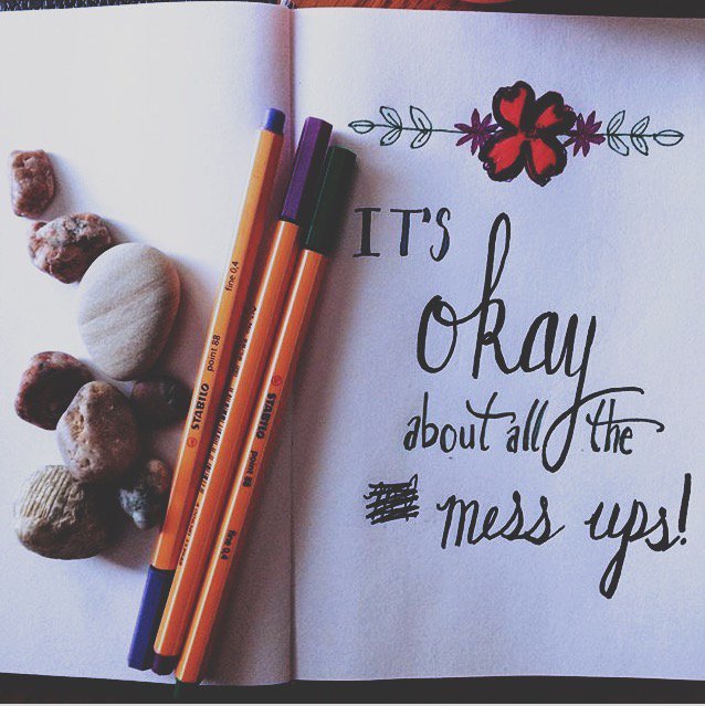 We all mess up sometimes. The biggest mess up? Not forgiving each others mess ups.