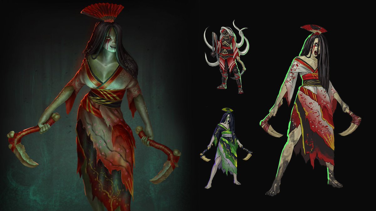 Izanami's concept skin would be a good tier 2 : r/Smite