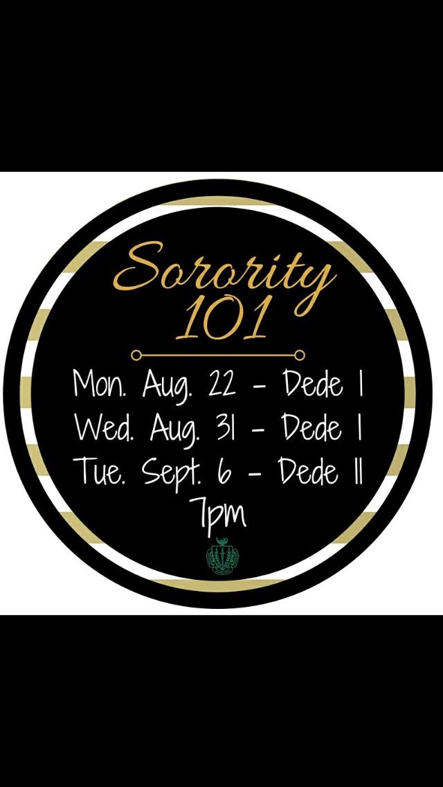 RileyAtState's tweet image. Come learn about sorority life here at ISU tonight!