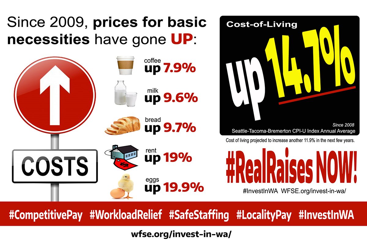 wfsec28's tweet image. .@GovInslee WA EEs on buses to Oly. The rest are watching. #InvestInWA #CompetitivePay #WorkloadRelief #SafeStaffing