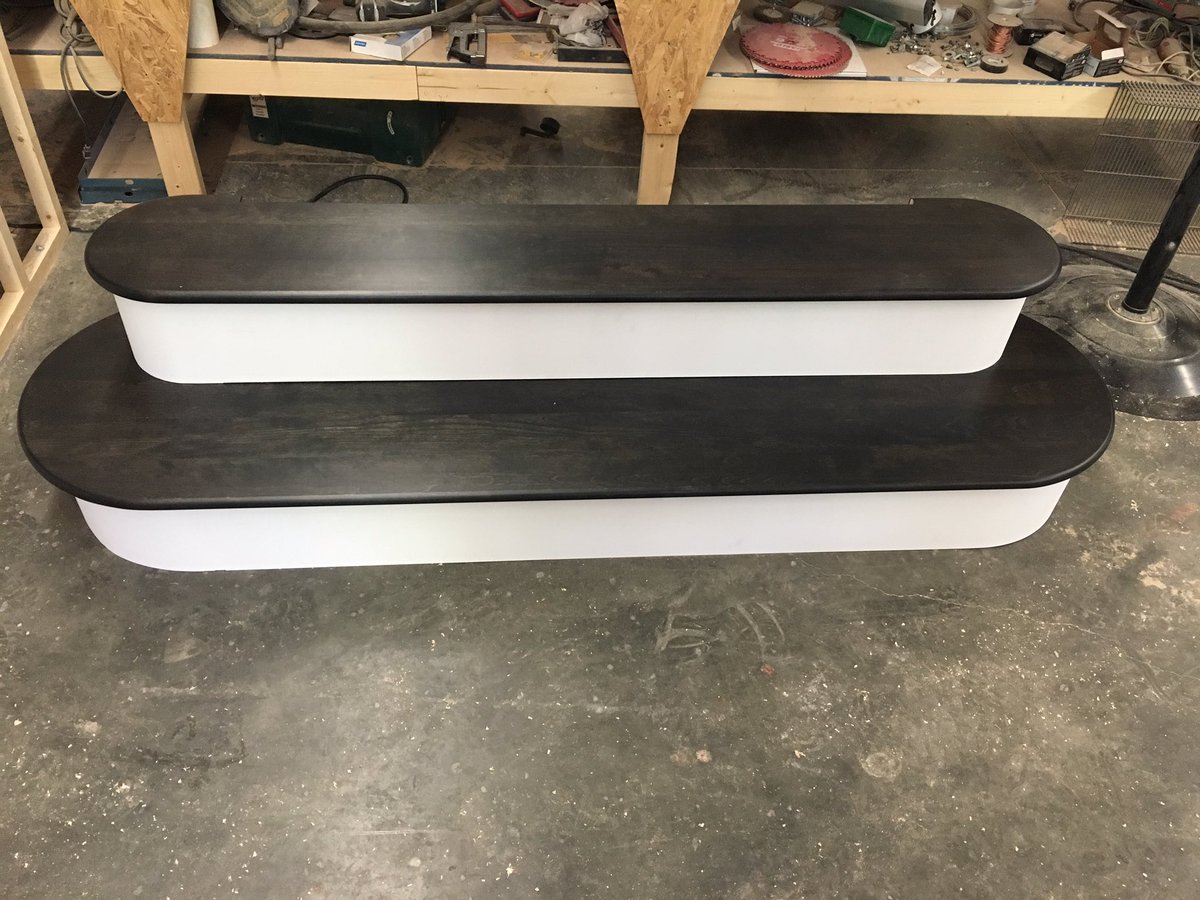 Qualitytreads's tweet photo. Black and white custom starter step combination with matte finish. https://t.co/j5HPwAHFKb