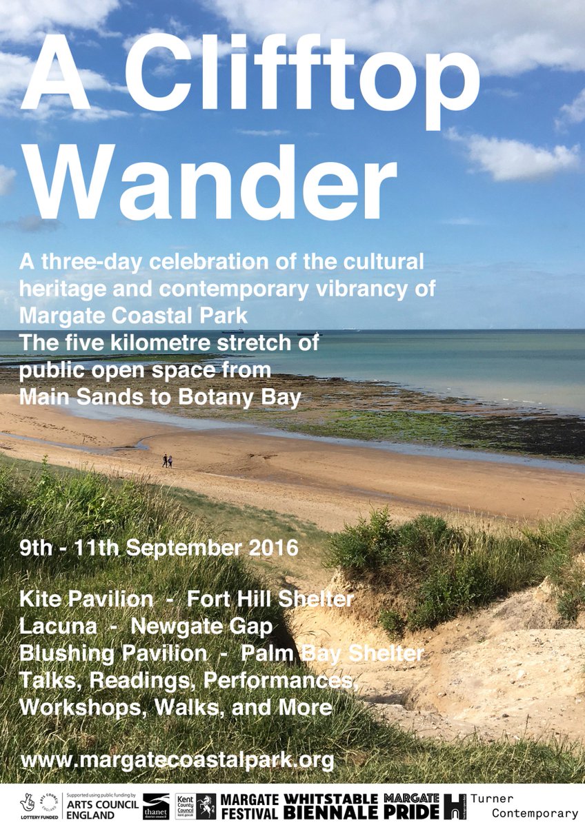 9th - 11th Sept: Exhibitions, performances, talks, readings, workshops and more along 5 kms of coastal public space