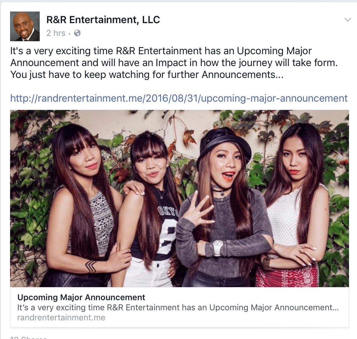 4thImpactNews's tweet photo. R&amp;R Entertainment, LLC on Facebook 

https://t.co/OgAMlOEz8O https://t.co/SWZKQNtrlr