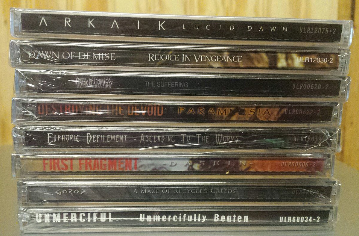 Catalog update on 8-31-2016 at comatosemusic.com. NEUROGENIC 'Ouroboric Stagnation' is shipping now!