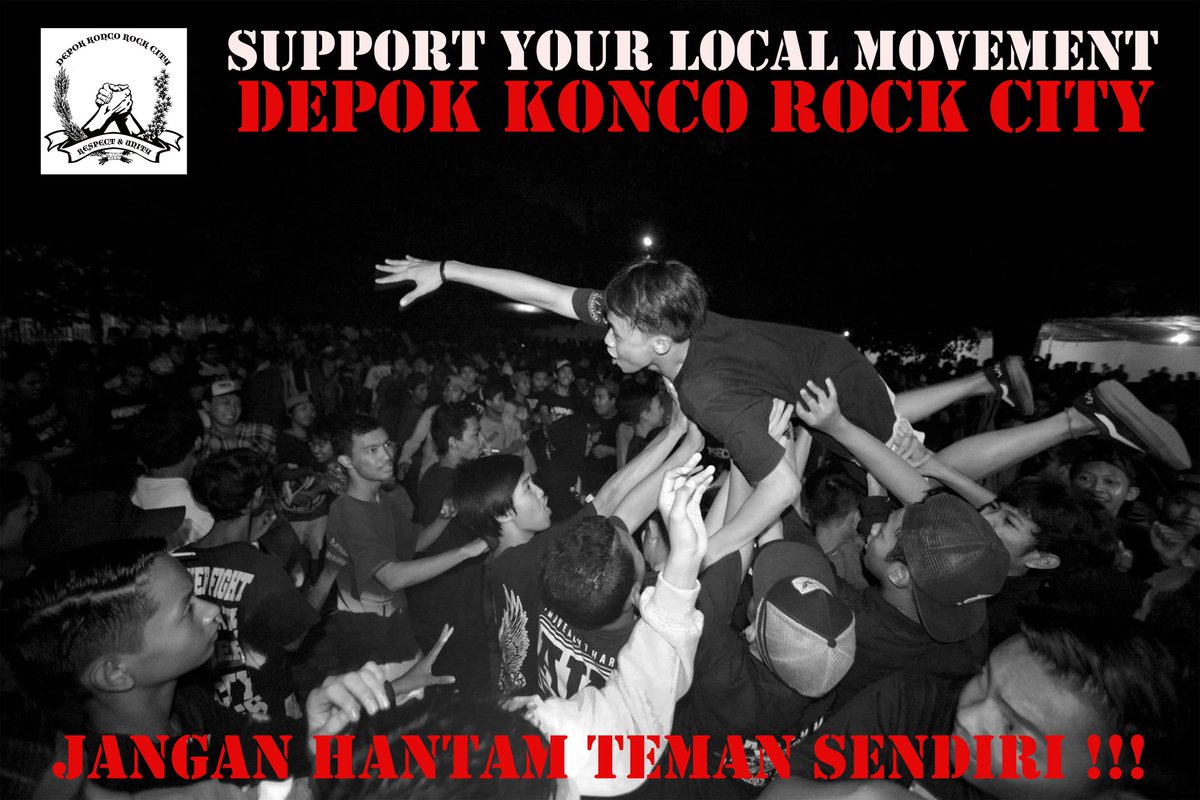 DEPOKKRCITY's tweet image. #RespectAndUnity Cc. @DepokMusicindie @BrotherPuloCrew @closemecloset @DiaryMyFriend2 @kebunku @rtjofficial