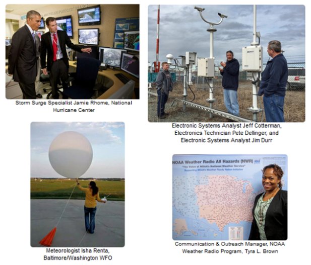 Meteorologists, IT specialists, social scientists &amp; more are the Faces of the NWS! weather.gov/careers