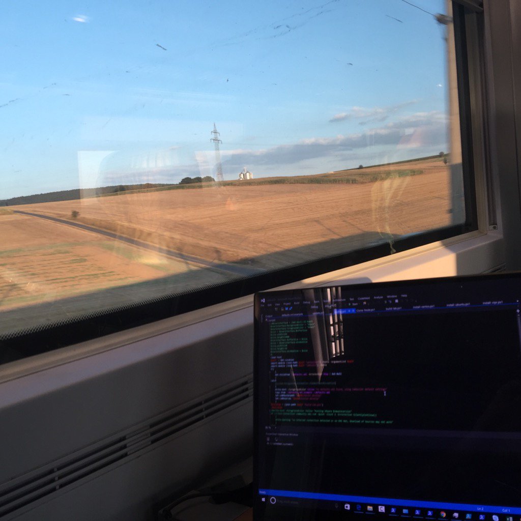 azurestack_guy's tweet image. #wheredoyoucode Speedtrain back Home from Customer @KendrickColeman @EMCcode @stephcarlson