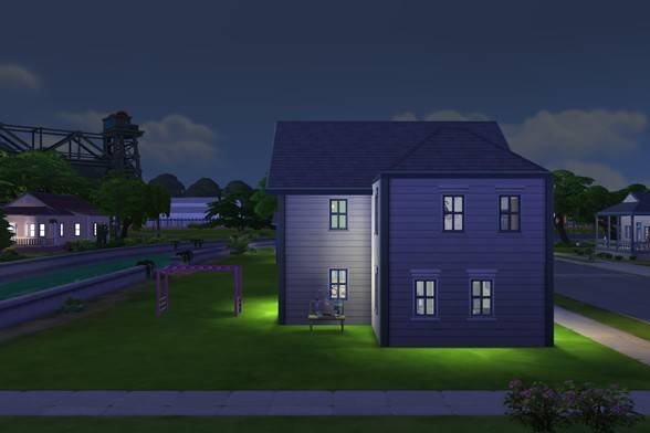pixiepennypixie's tweet image. I just shared the Bargain Bend Lot on #TheSims4 Gallery!